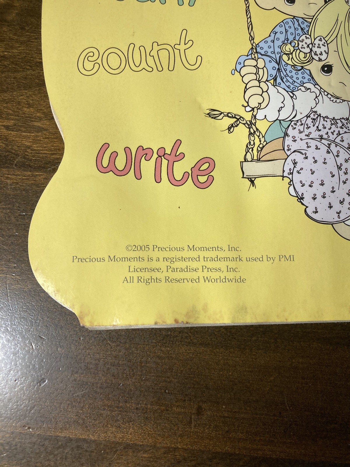 Vintage 2000’s Precious Moments Activity and Coloring Book New Old Stock Unused
