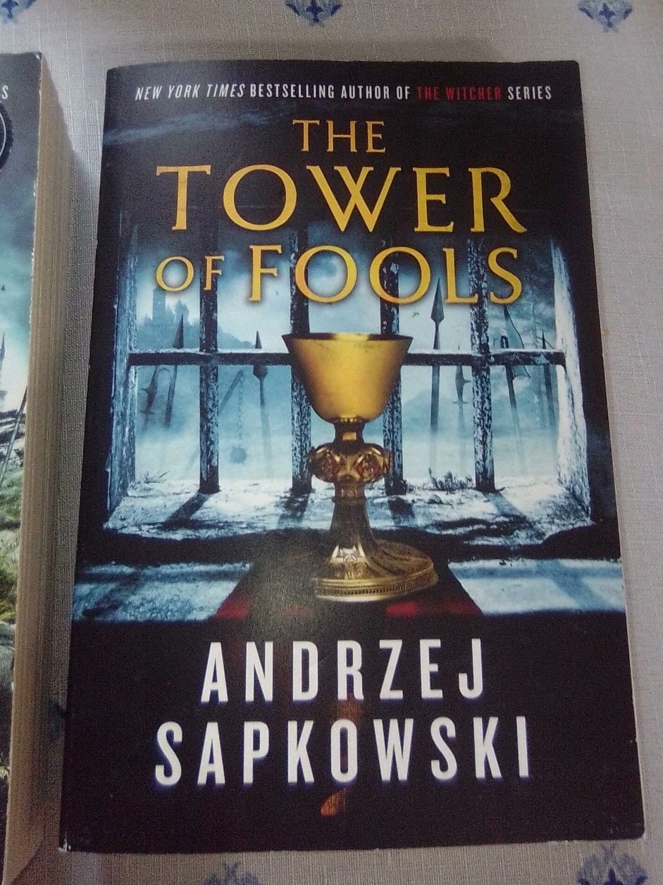 Andrzej Sapkowski Hussite books #1 _ #2 PB Tower of Fools Warrior of God 1st Ed