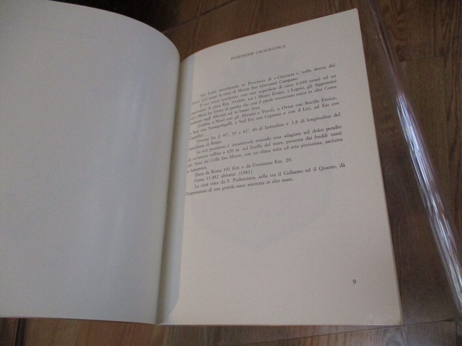 Monte San Giovanni Campano nella storia e nella cronaca softcover 1982 272 pages