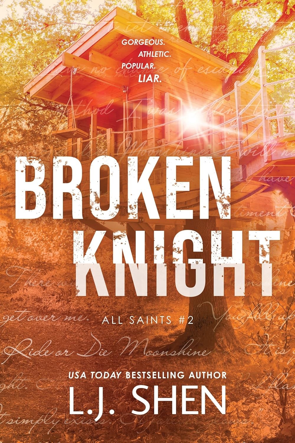 New: BROKEN KNIGHT (ALL SAINTS #2) – L.J. Shen, Paperback