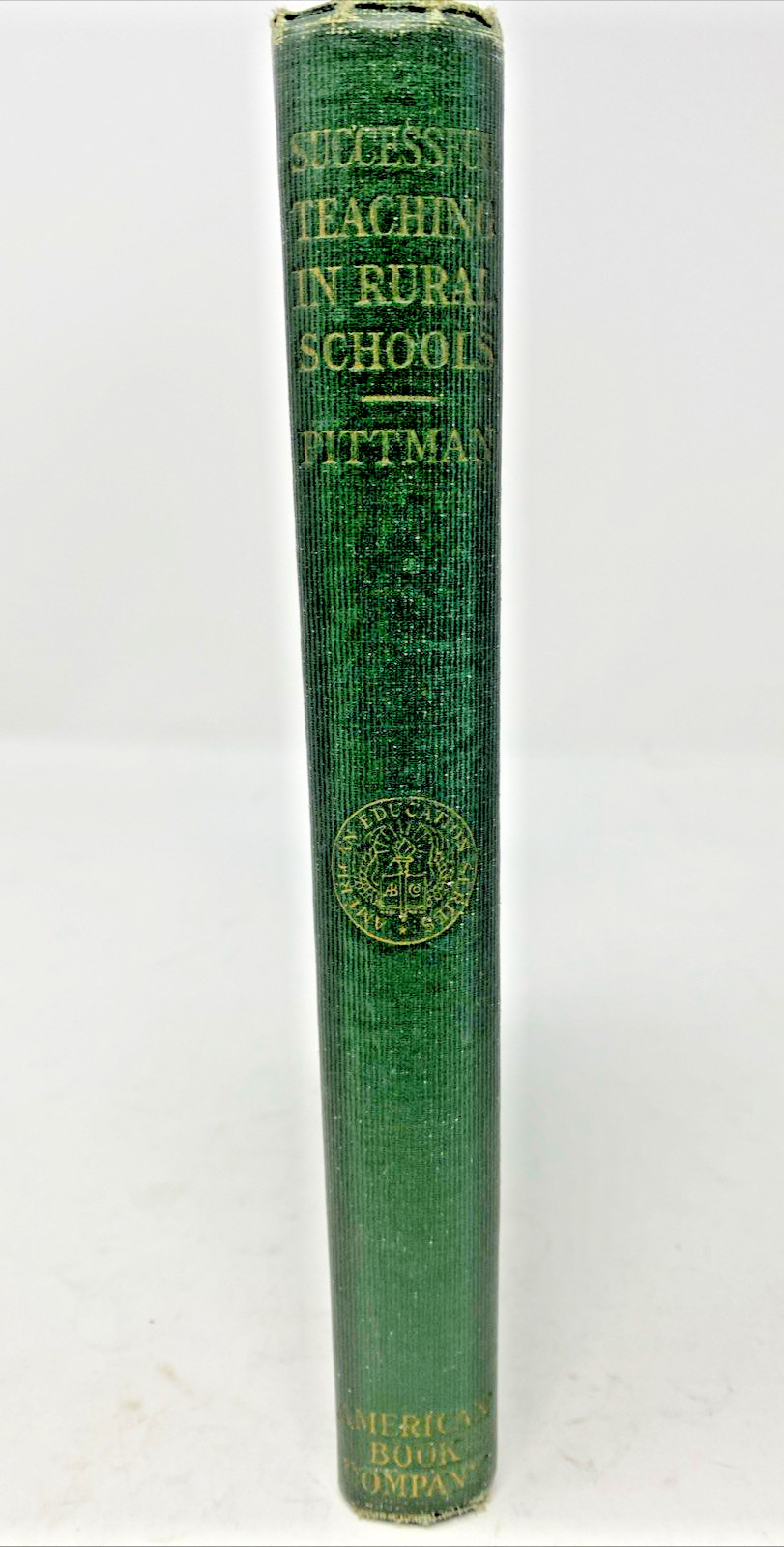 1922 Successful Teaching in Rural Schools Pittman Vintage HC Education Book