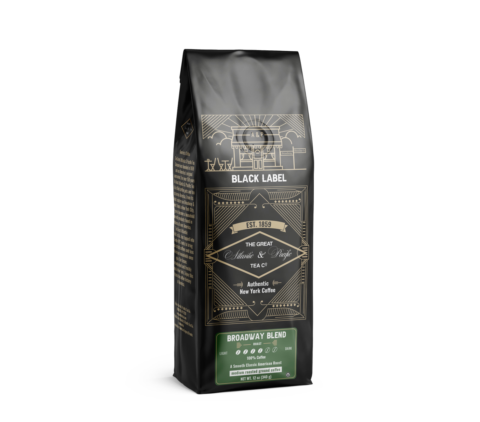 A&P Broadway Blend Ground Coffee, 12 oz