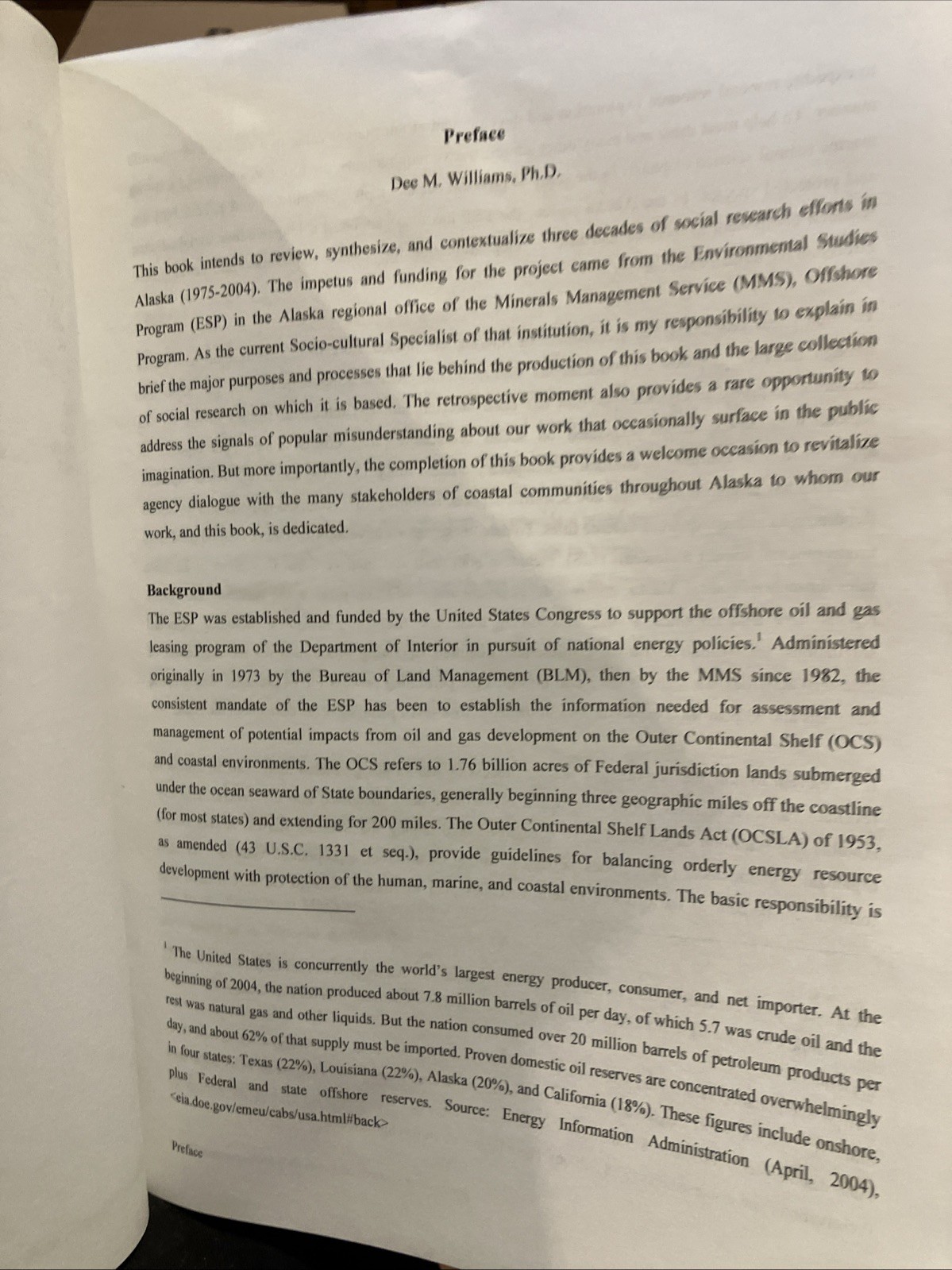 Three Decades Of Research On Socioeconomic Effects Related To Offshore Petroleum