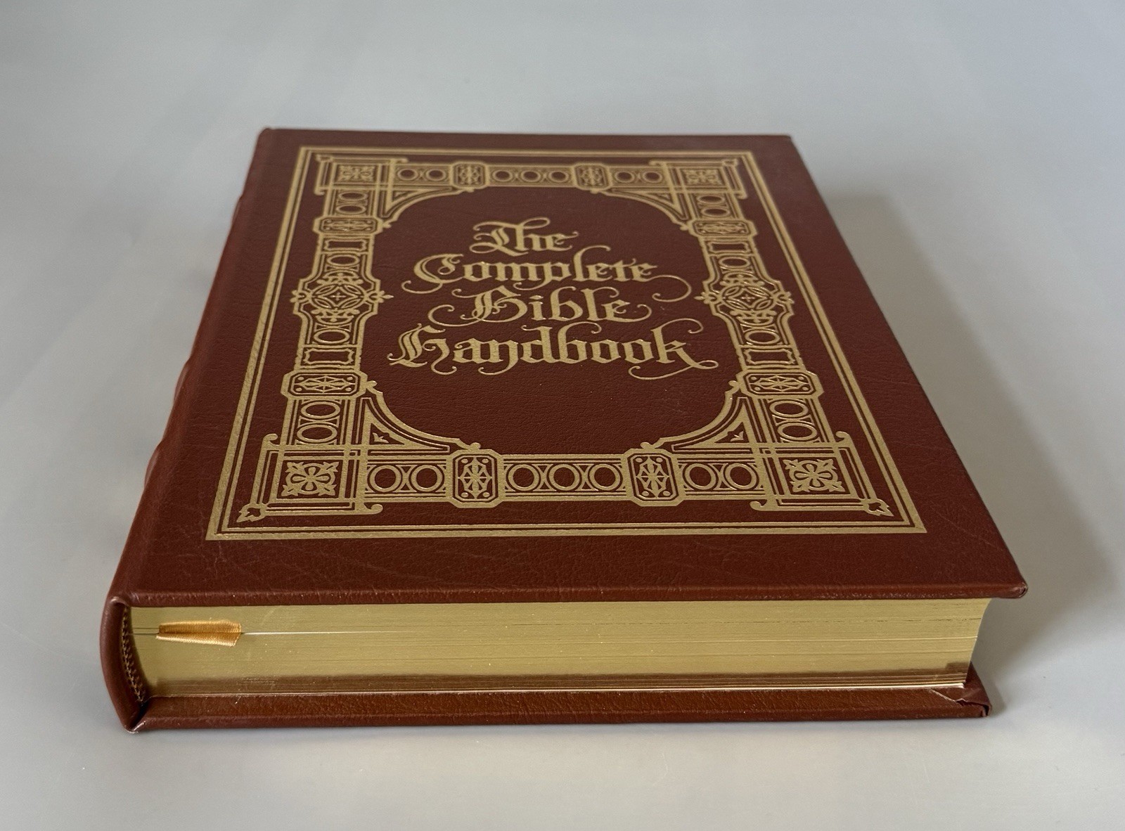 The Complete Bible Handbook by John Bowker — Leather Bound, Hardcover — 1998