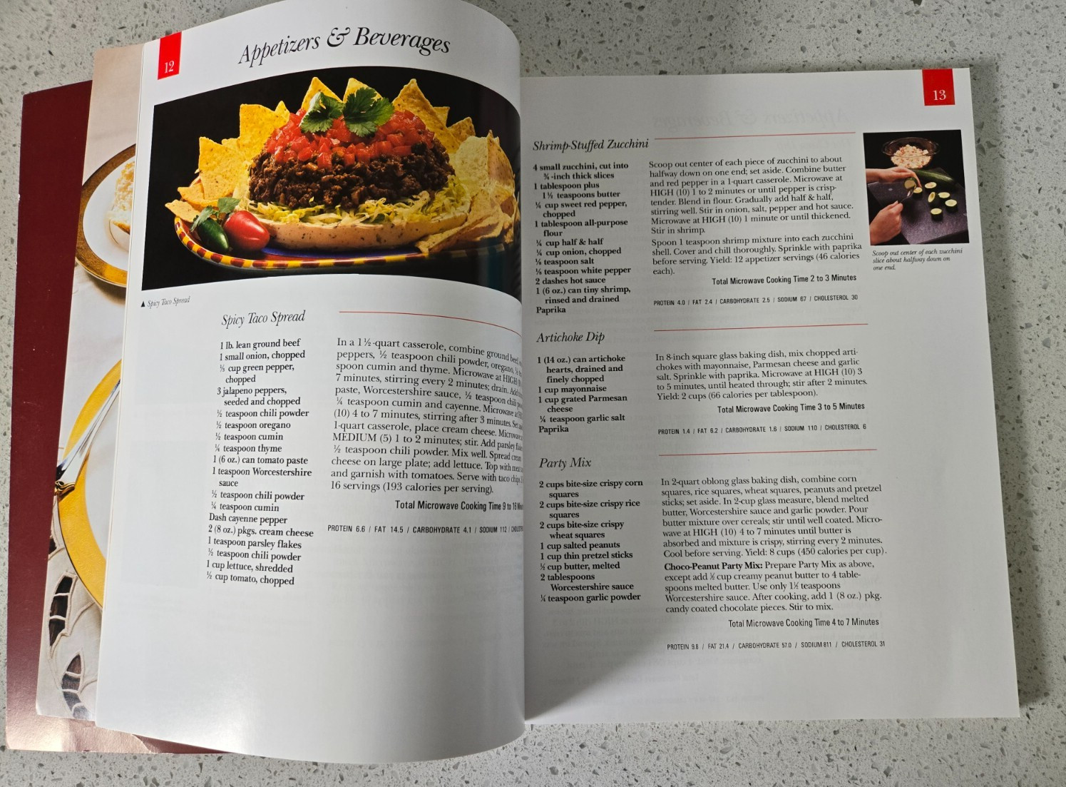 GE Microwave Cookbook 1998 – Very Good Condition – Soft Cover – 126 pages