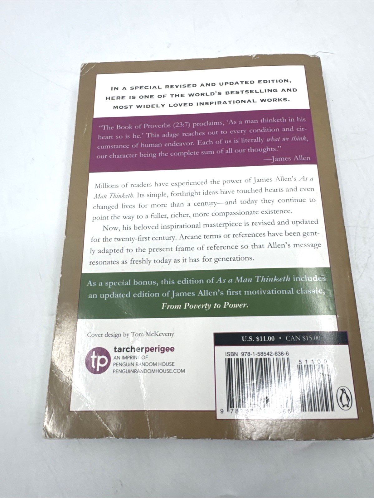 As a Man Thinketh – Paperback By Allen, James