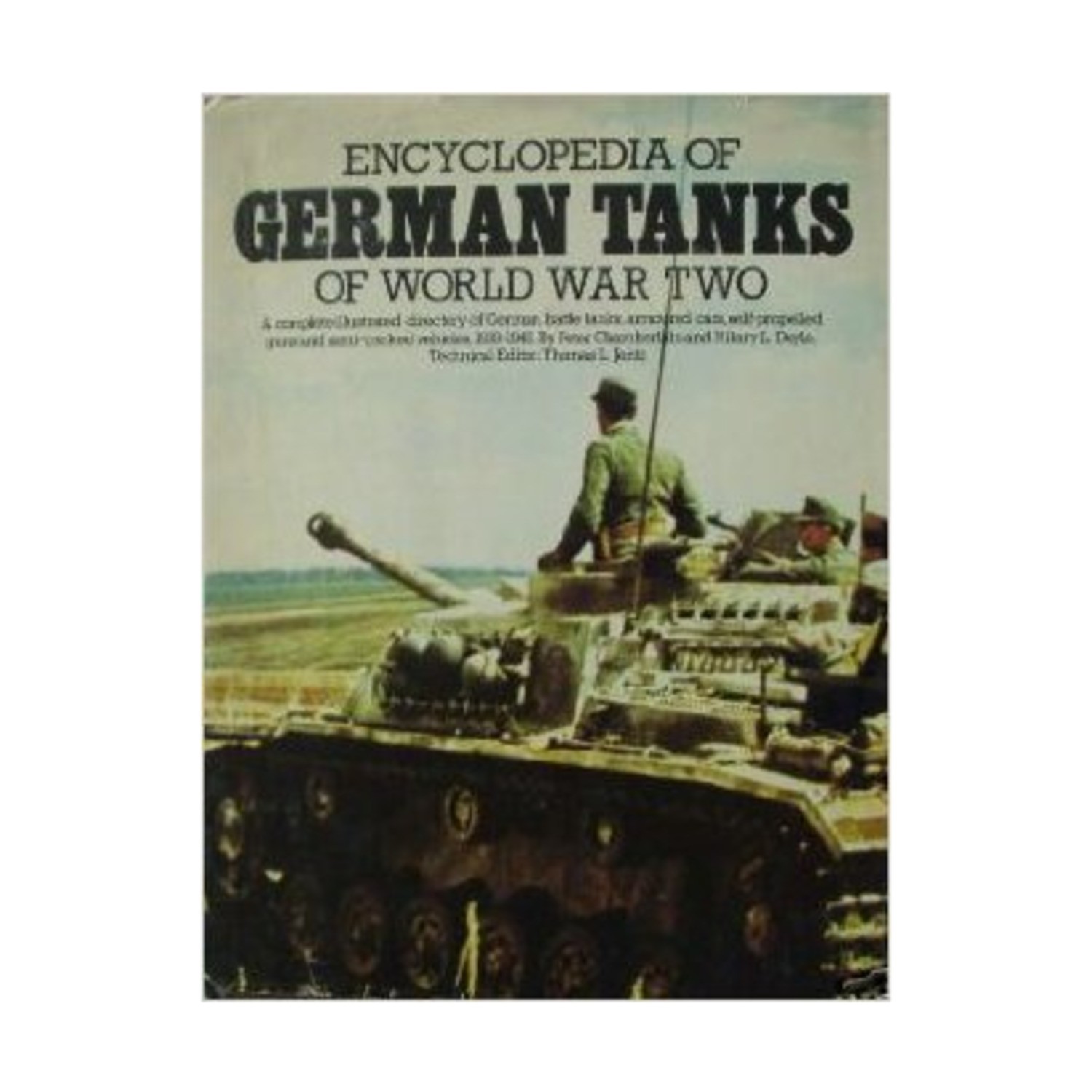 Arco Pub Historical Book Encyclopedia of German Tanks of World War Two VG+/NM
