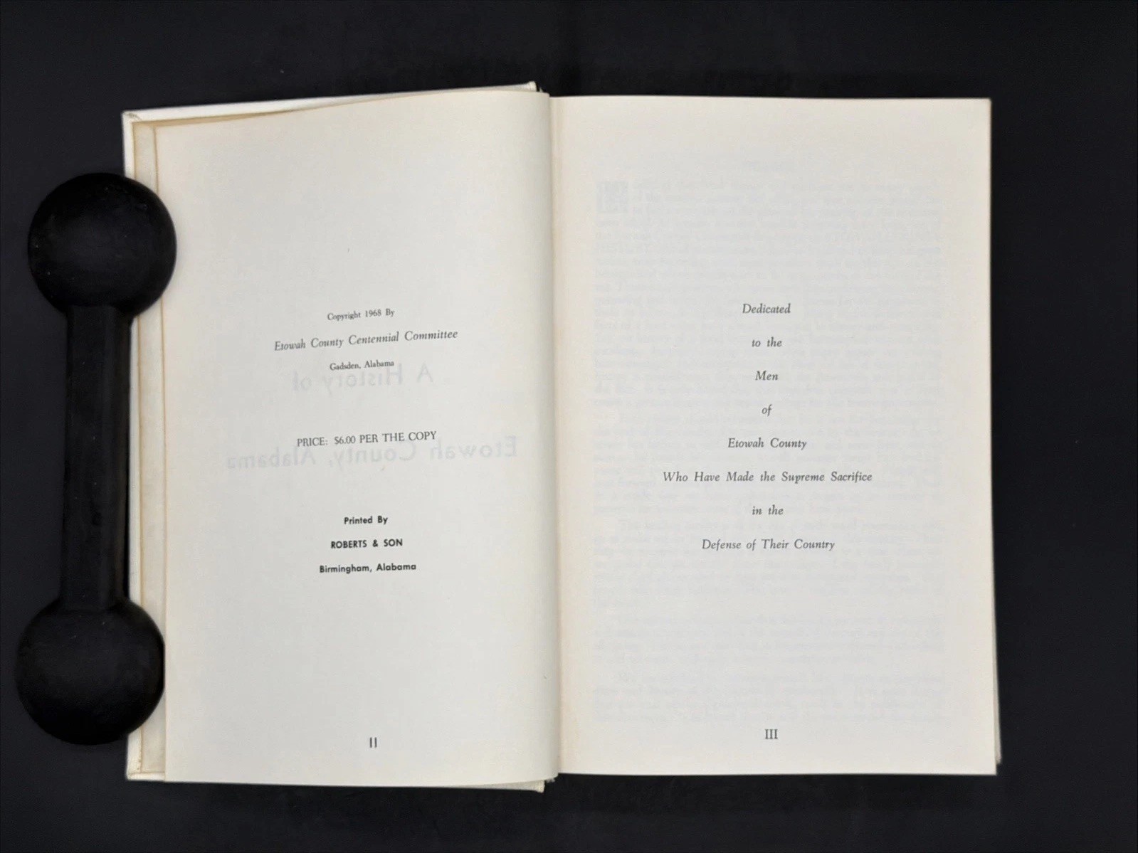The History of Etowah County by Various Authors