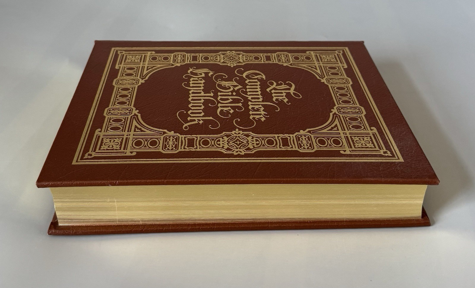 The Complete Bible Handbook by John Bowker — Leather Bound, Hardcover — 1998