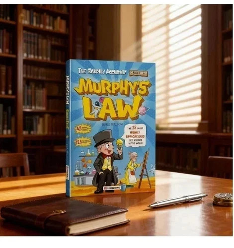 Murphy’s Law Learning Book for Kids 8, 12 with 128 Pages Paperback Illustrated,.