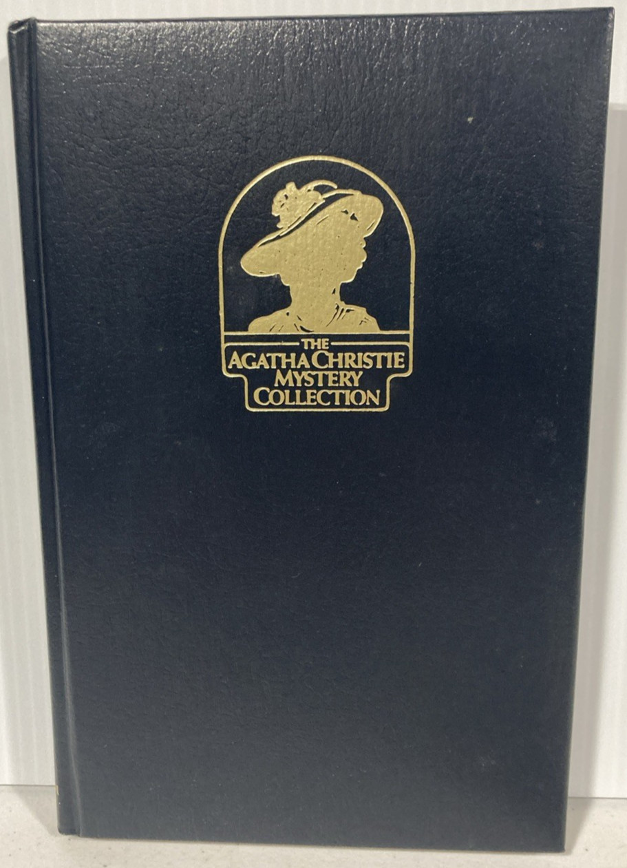 RARE Black Coffee Agatha Christie Mystery Collection Bantam Leatherette 1998