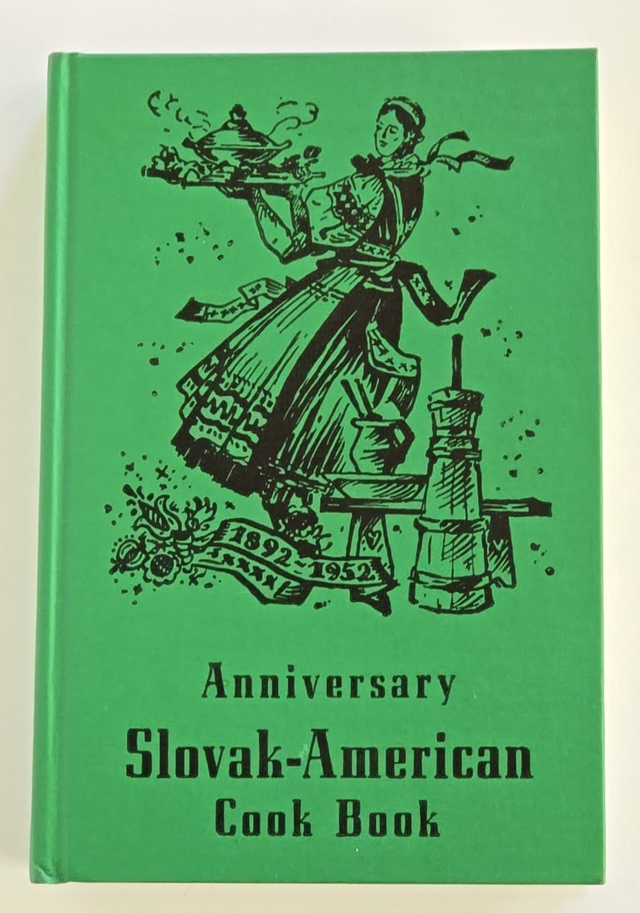 60th Anniversary Slovak American Cookbook 1952 Hardcover 22nd Ed-Awesome VtgCond