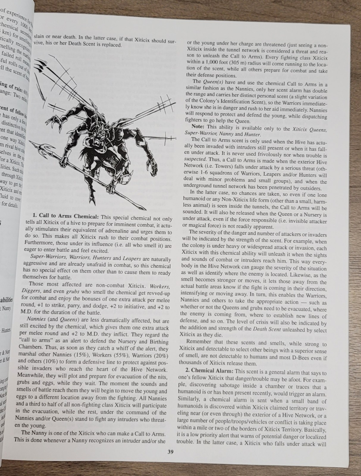 XITICIK INVASION. Rifts Work Book 23. Palladium Books. Cat. No. 838