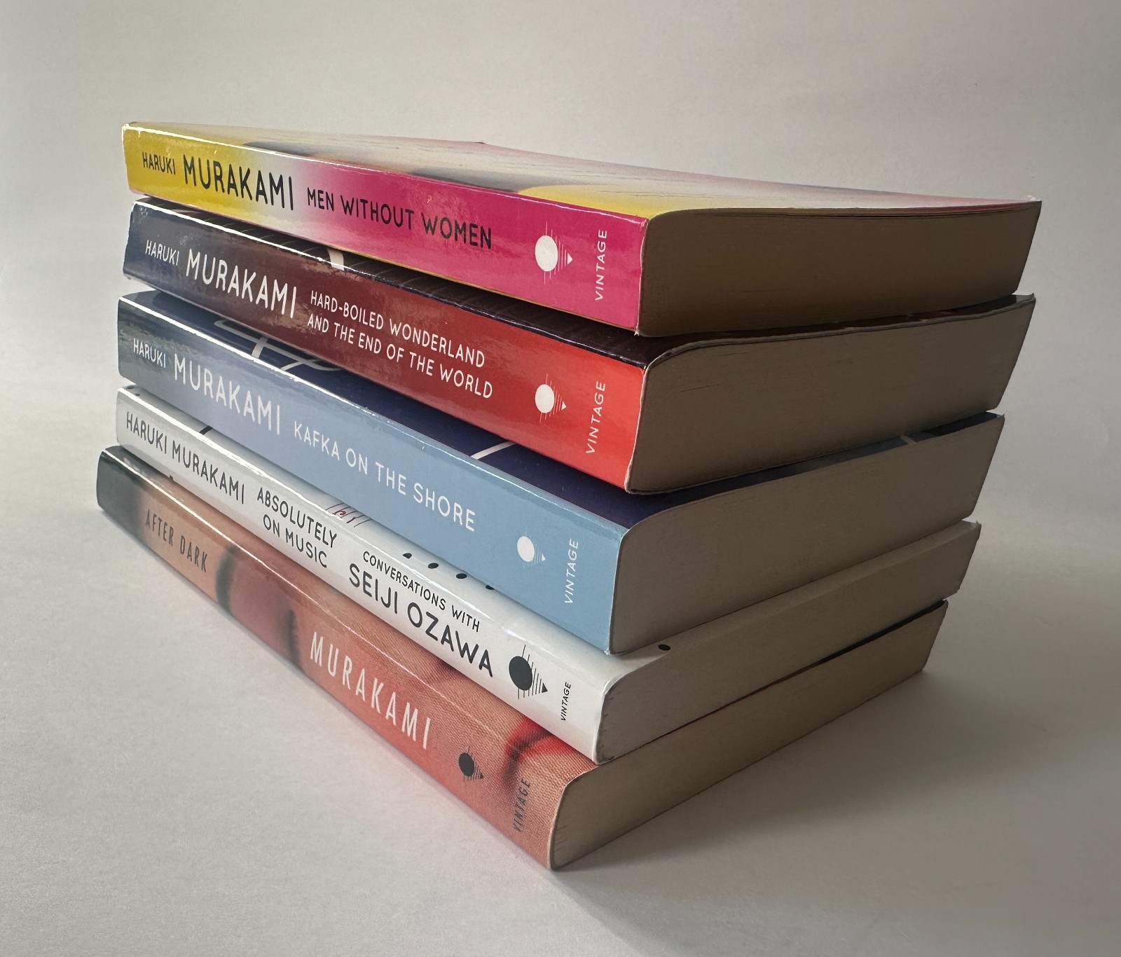 HARUKI MURAKAMI Kafka Shore/Hard-Boiled/On Music/After Dark/Men Women 5 TPB LOT