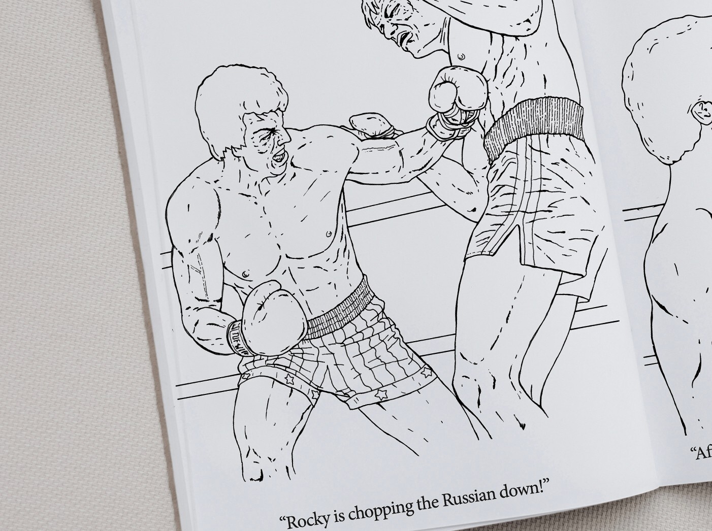 Rocky Coloring Book – 32 Pages of Rocky Balboa! All Original Illustrations!