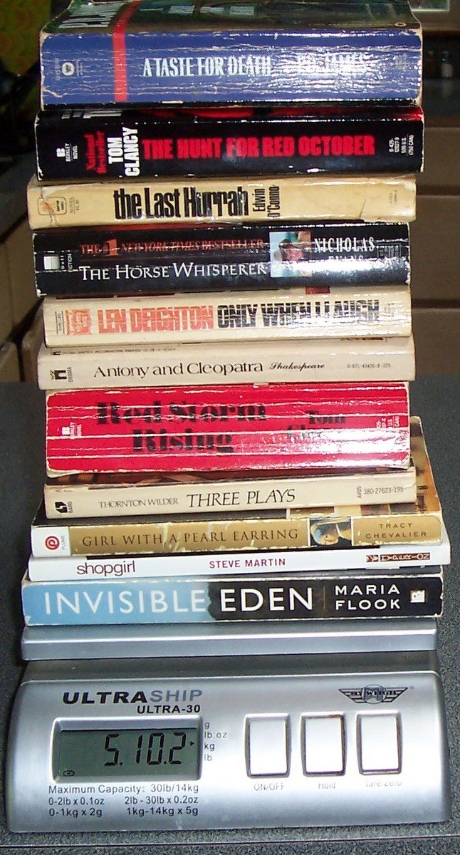 5+ lbs paperbacks * mixed lot vintage/newer * various genres & authors