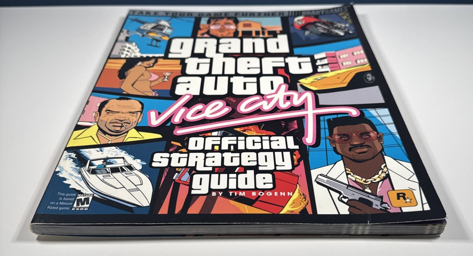 Grand Theft Auto: Vice City BradyGames Official Strategy Guide 2002 with Poster