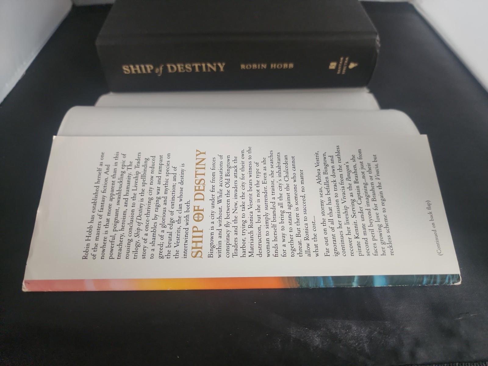 Ship of Destiny (Liveship Traders, Book 3) VG Clean HC VG DJ Book Club Ed