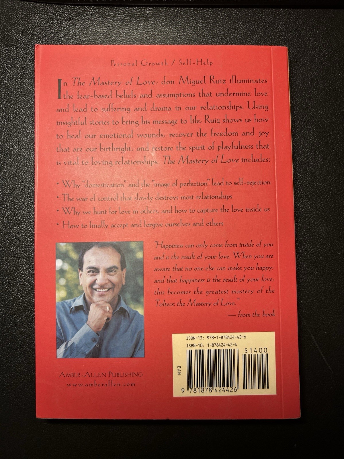 The Mastery of Love: A Practical Guide to the Art of Relation by Don Miguel Ruiz