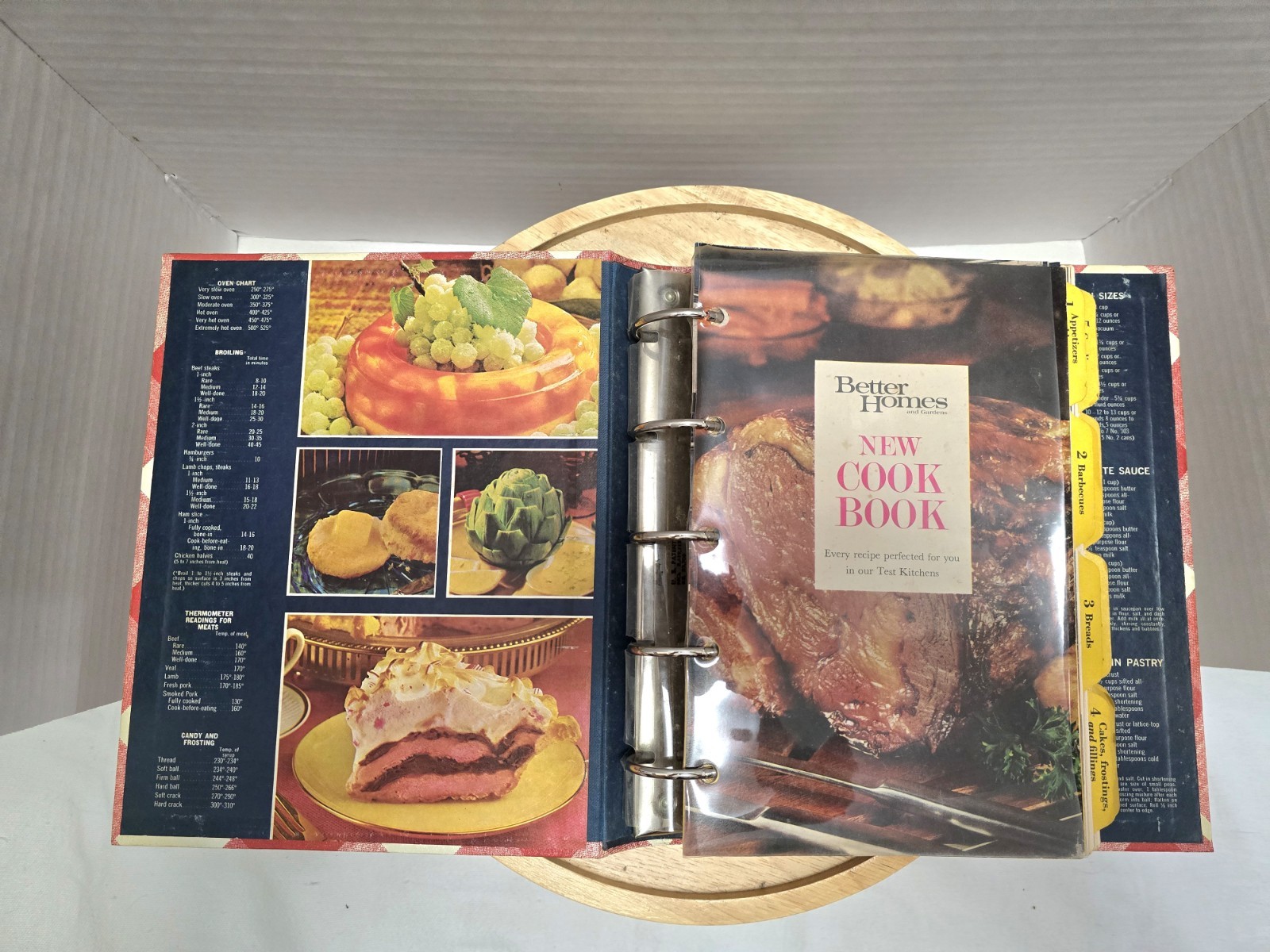 Better Homes And Gardens New Cook Book: Five -5- Ring Binder – 1968 Edition