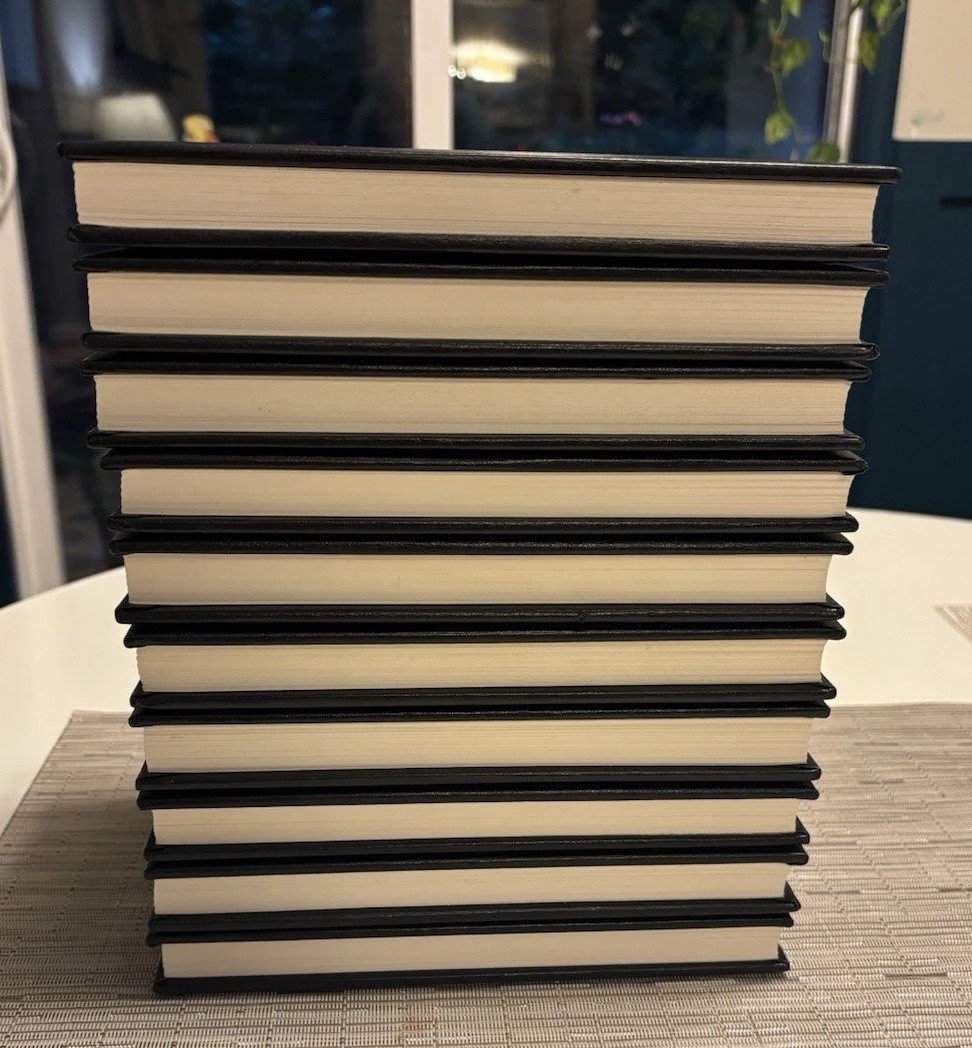 Agatha Christie Mystery Collection~Lot of 24 Bantam Leatherette Books