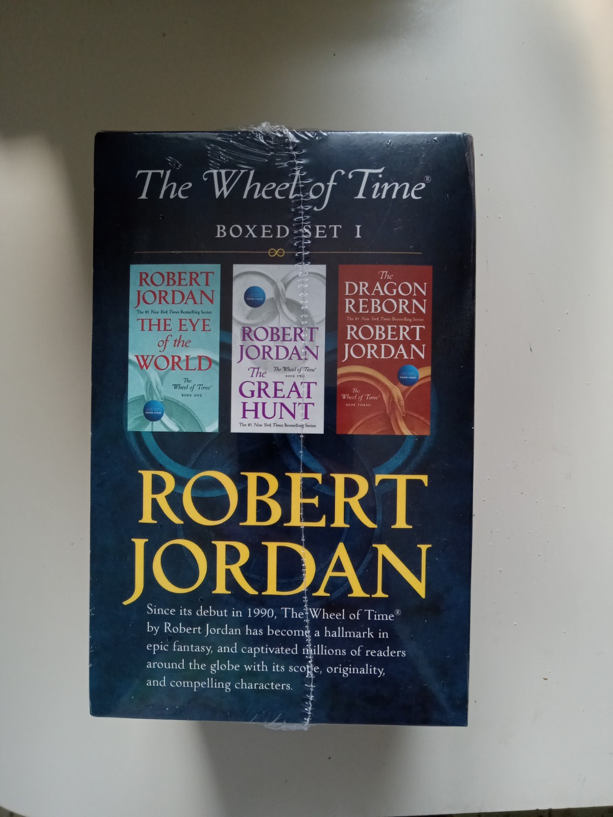 Wheel of Time Premium Boxed Set I: Books 1-3 by Robert Jordan Paperback 2019 New
