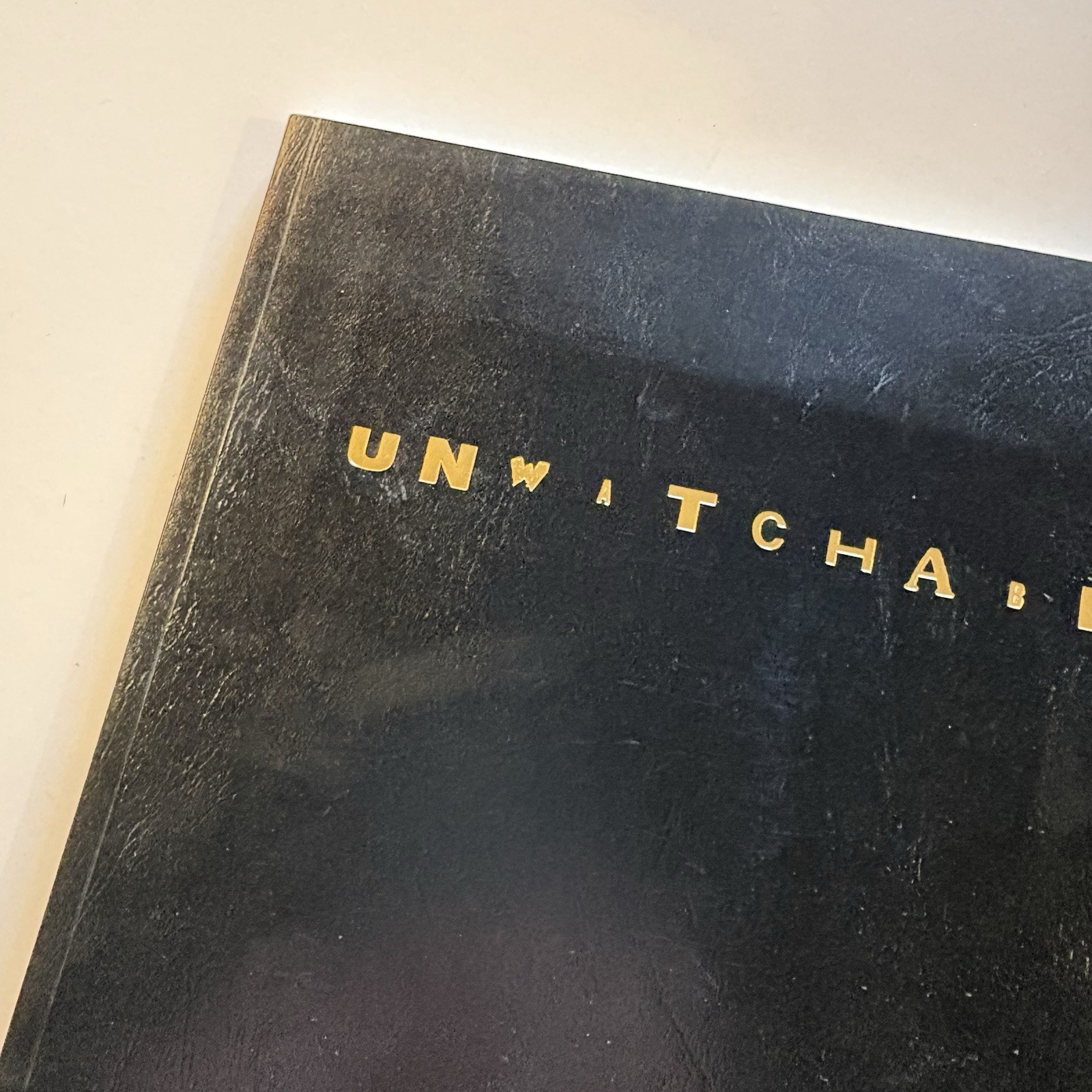 Signed John Waters Unwatchable Autographed Book Leather Cover Photography Movie