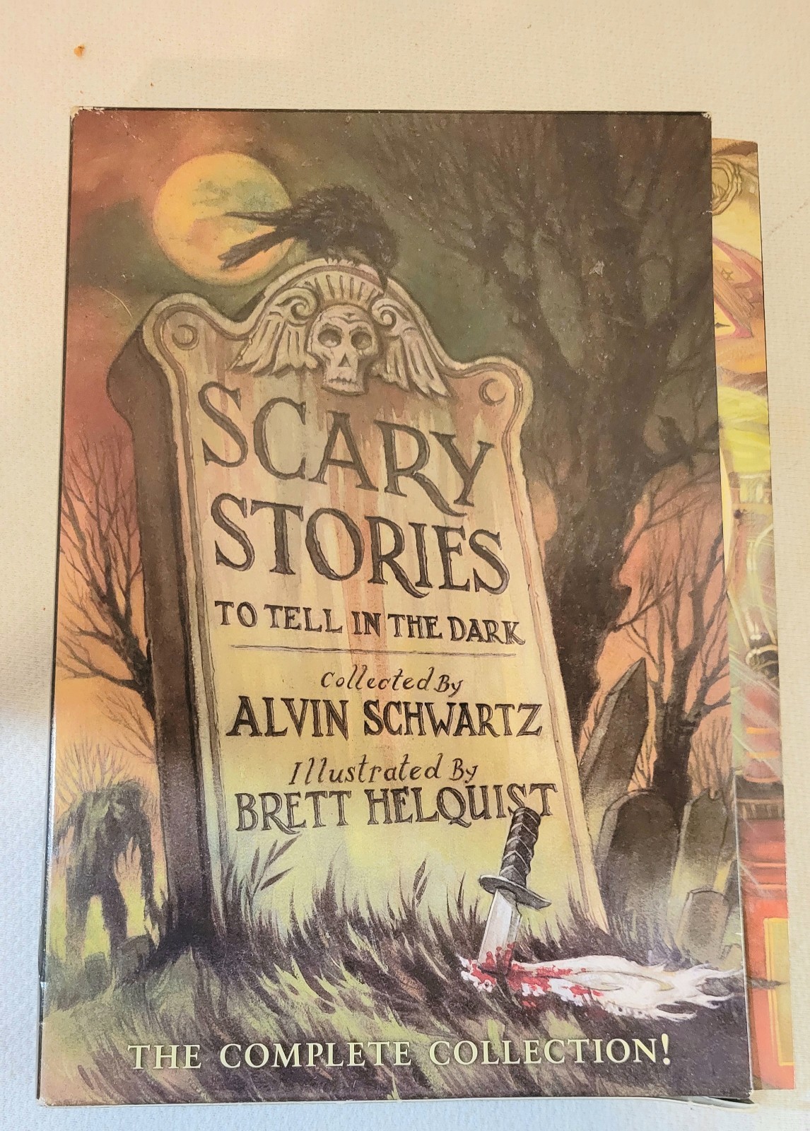 Scary Stories To Tell In the Dark 3 Book Set Alvin Schwartz