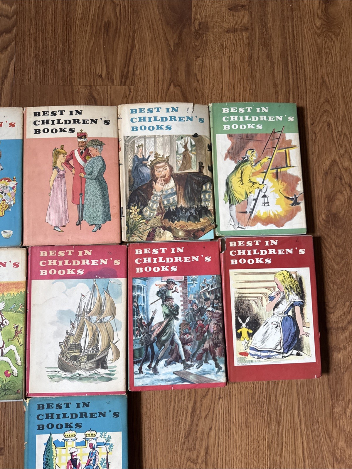 Lot Of 11 Best in Children’s Books Hardback w DJ