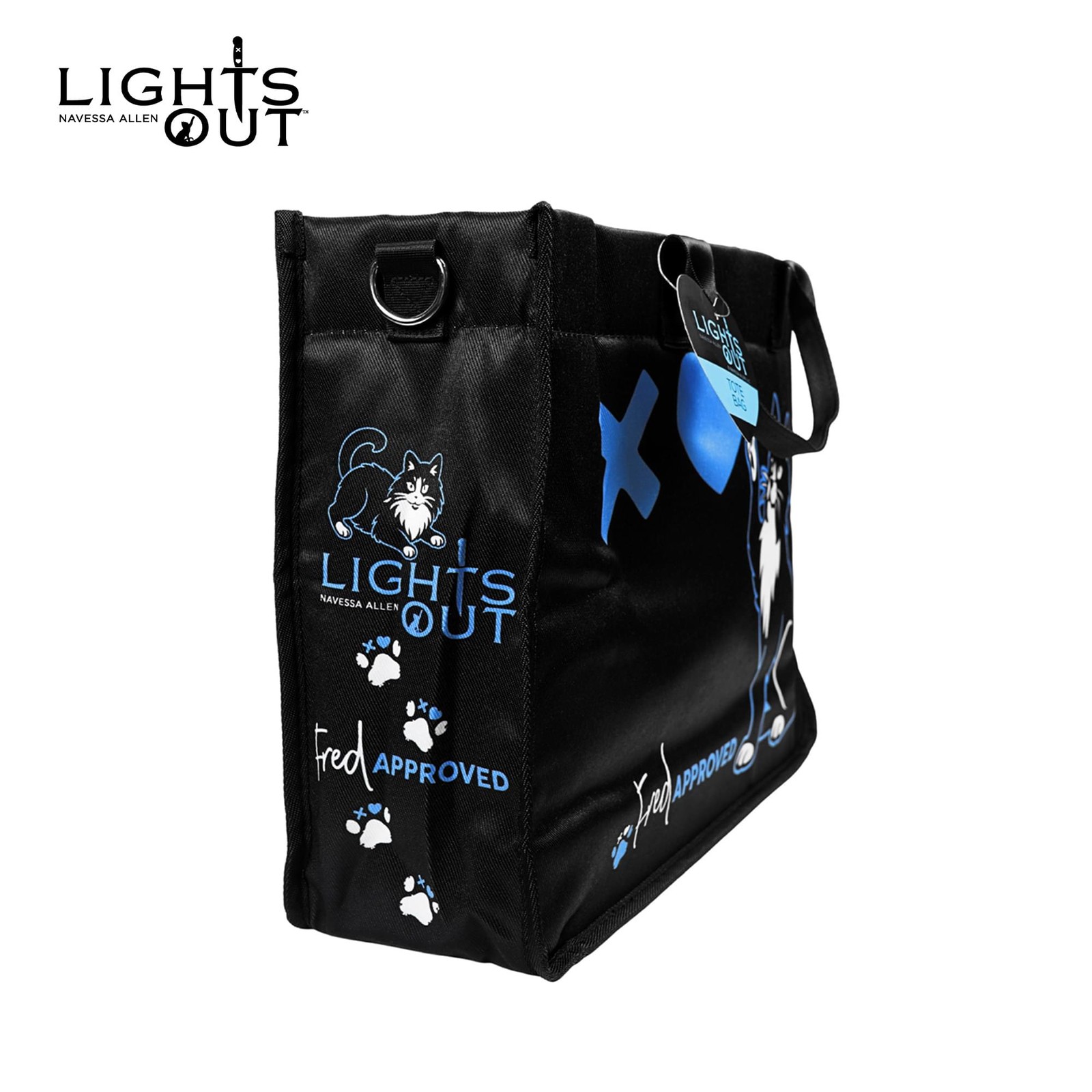 Lights Out Navessa “Allen Fred Approved” Tote Bag