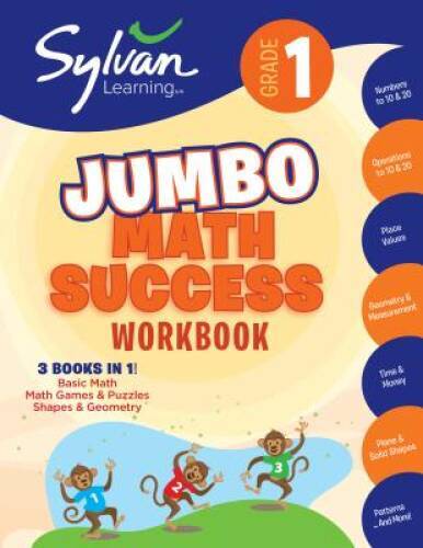1st Grade Super Math Success: Activities, Exercises, and Tips to Hel – VERY GOOD