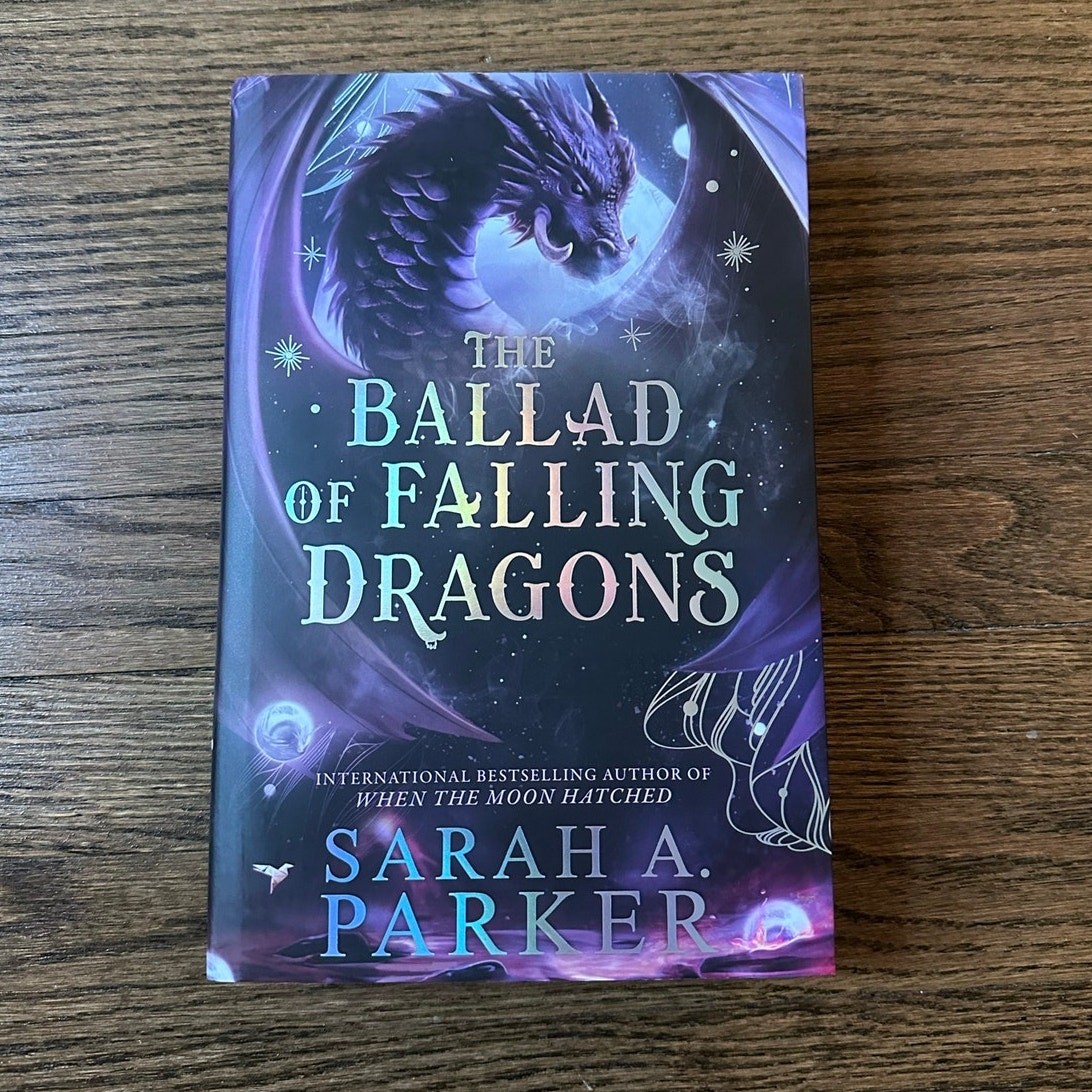 The Locked Library SE The Ballad Of Falling Dragons Sarah. A Parker Hardcover