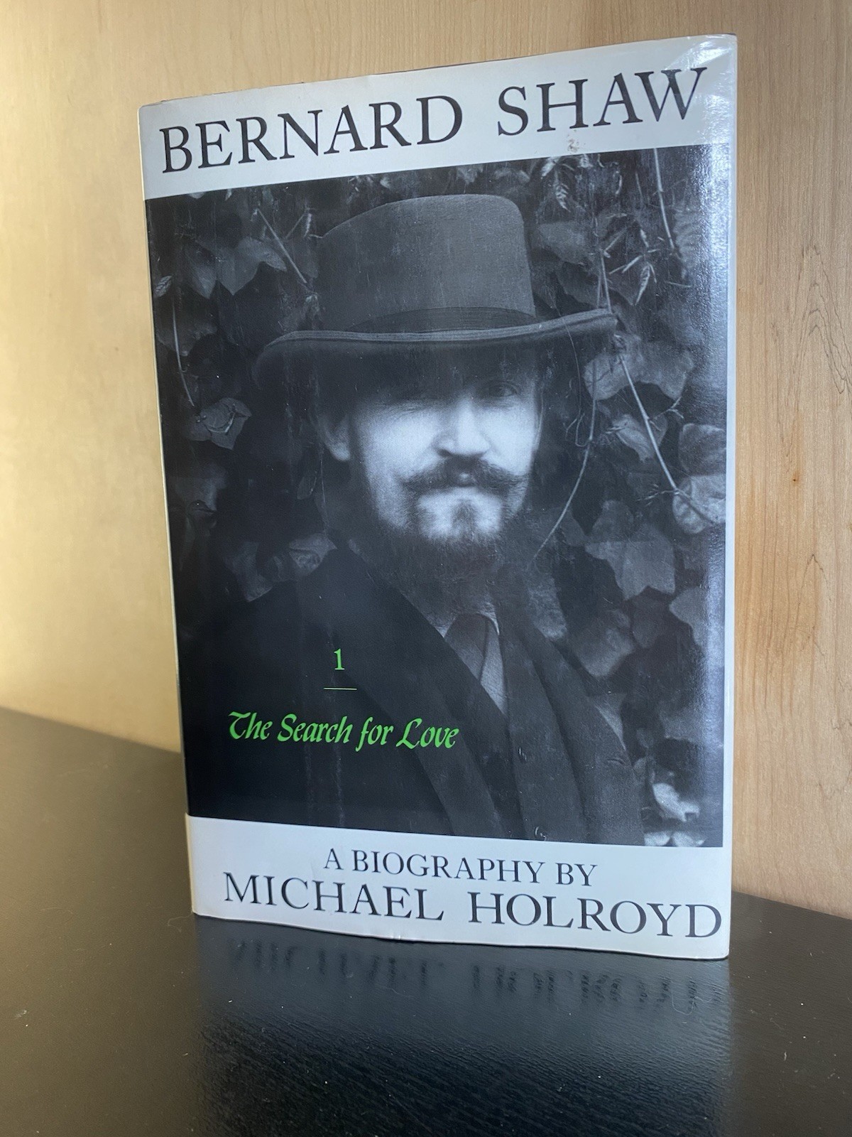 George Bernard Shaw Volume 1 – The Search for Love – HCDJ 1st EDITION 1988