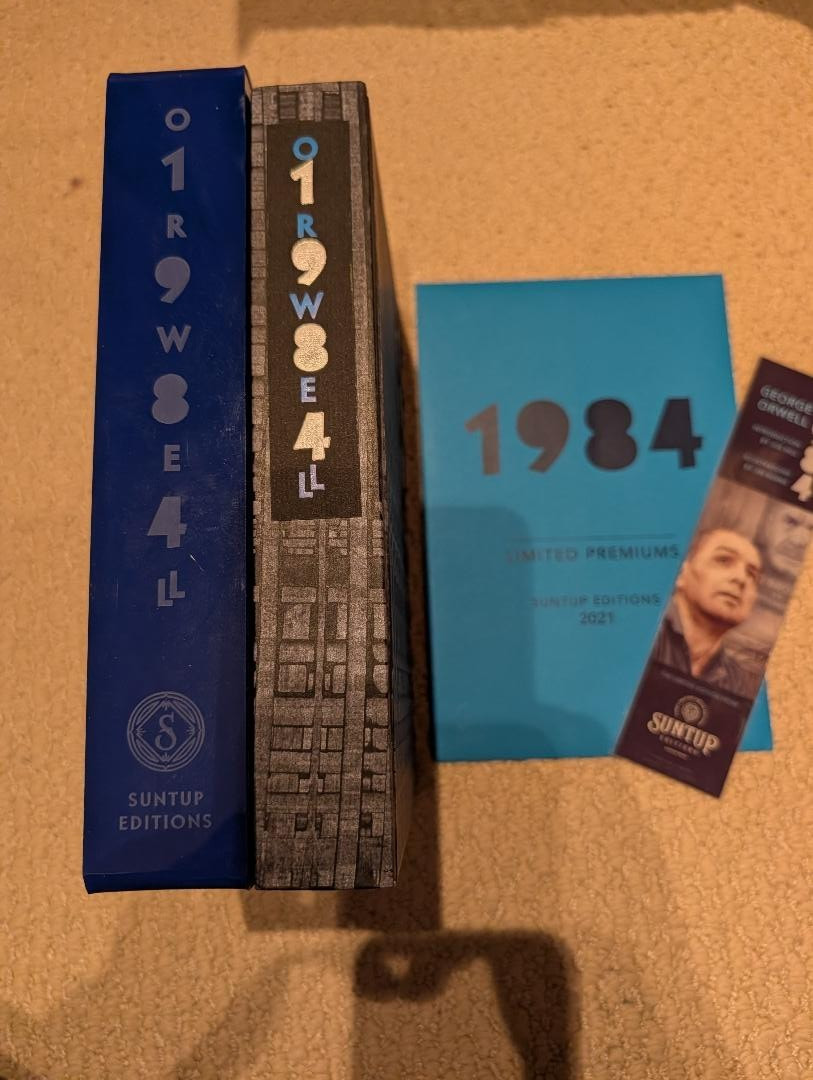 Suntup George Orwell Nineteen Eighty-Four 1984 #28 Numbered Edition Signed