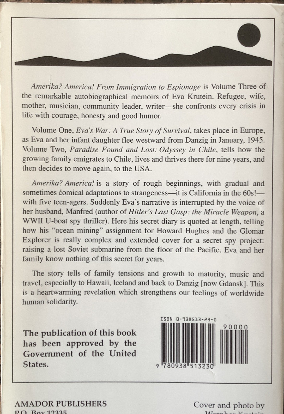 Amerika? America! by Manfred Krutein; Eva Krutein