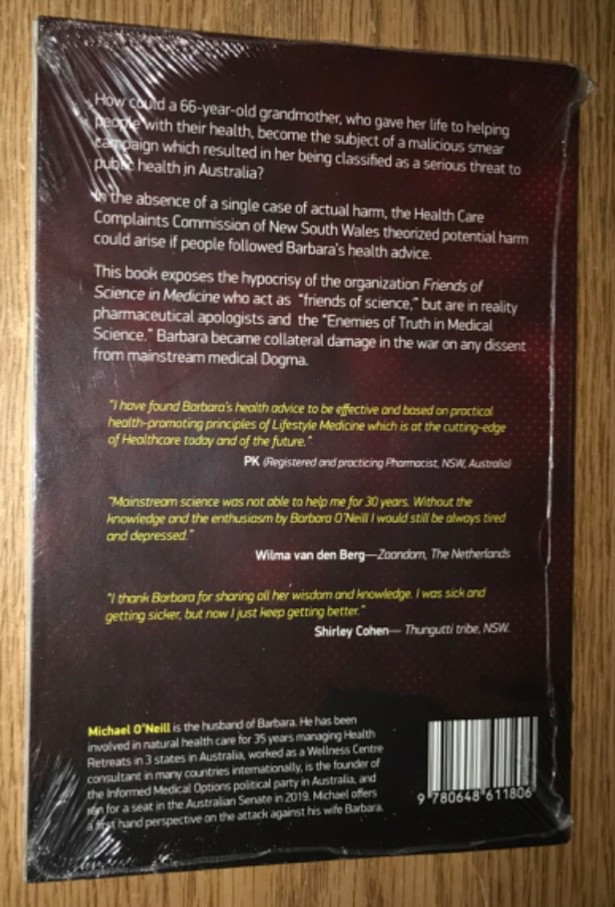 THE ASSASSINATION OF BARBARA O’NEILL BOOK MICHAEL O’NEILL NEW IN PLASTIC
