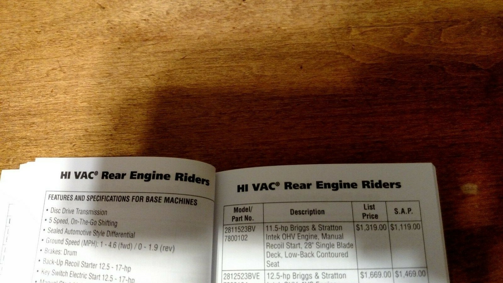 SNAPPER DEALER PRODUCT GUIDE FOR 2008 **PRICES, SPECS OF FULL LINE 76 PAGES