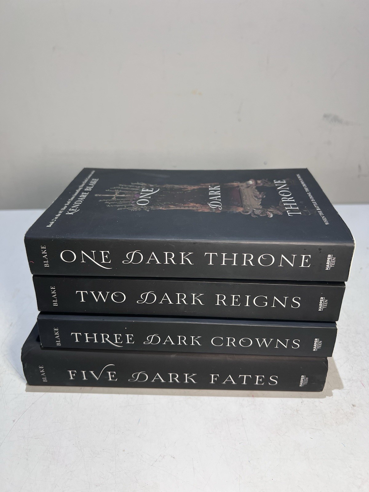 Kendare Blake Three Dark Crowns Series Paperback 4-Book Lot Fantasy YA -1,2,3,5