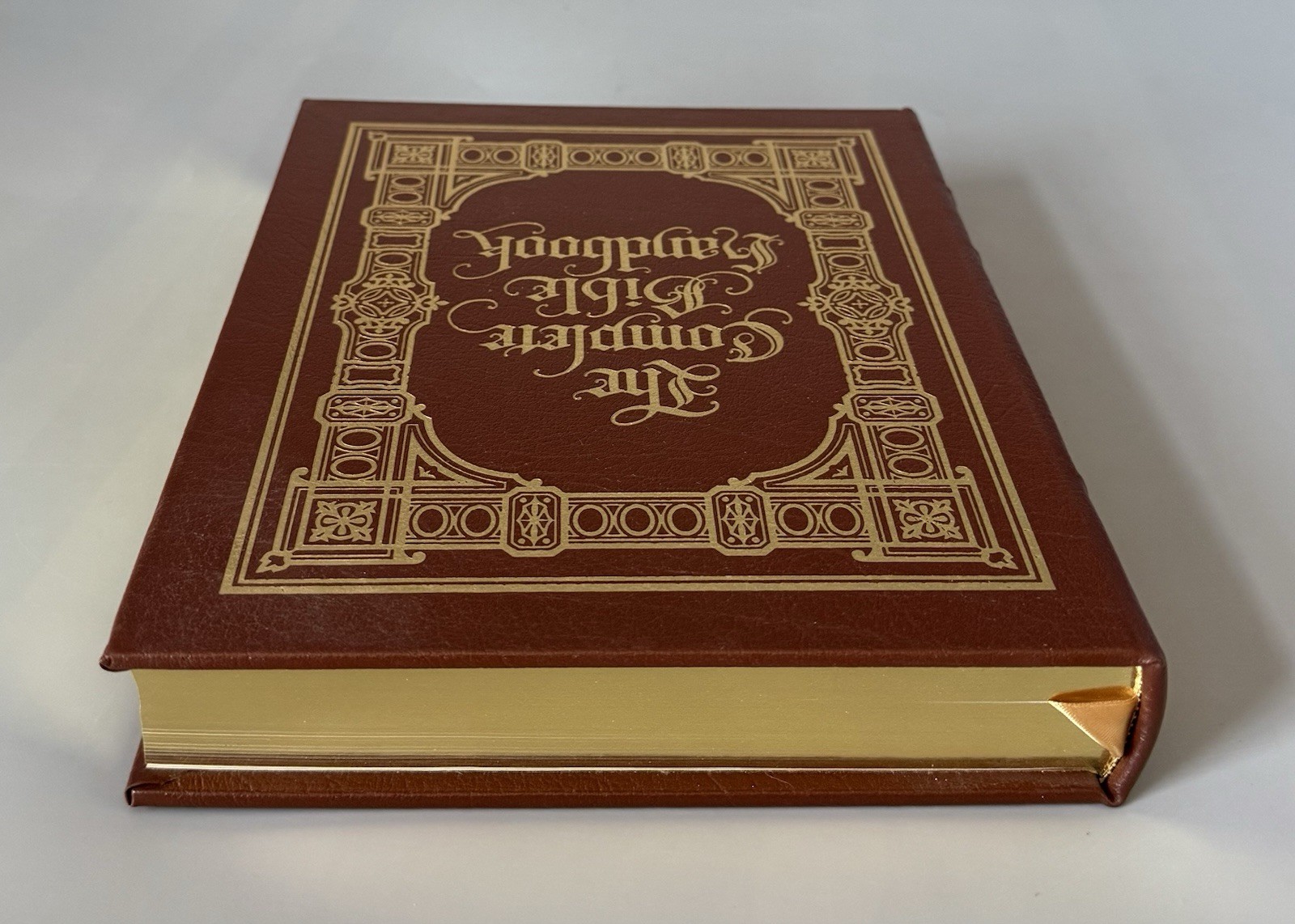 The Complete Bible Handbook by John Bowker — Leather Bound, Hardcover — 1998