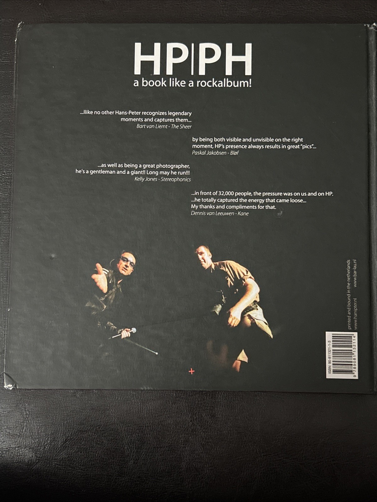 RARE Signed HP|PH A Book Like A Rockalbum! By Hans-Peter van Velthoven 830/1000