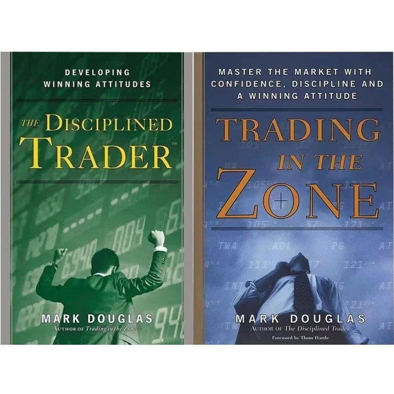 Mark Douglas 2 Books Set: The Disciplined Trader + Trading In The Zone (English)