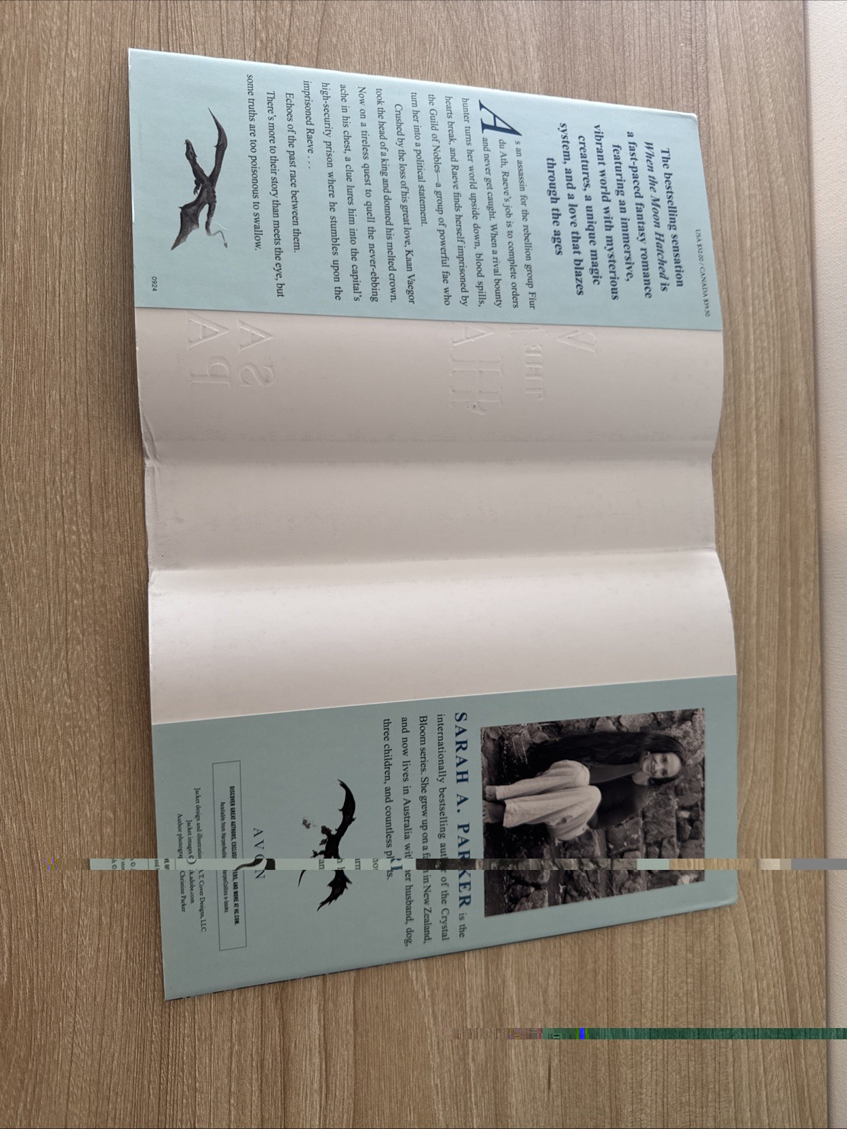 SIGNED When The Moon Hatched Sarah A Parker Deluxe Ed. First Print Limited 💕