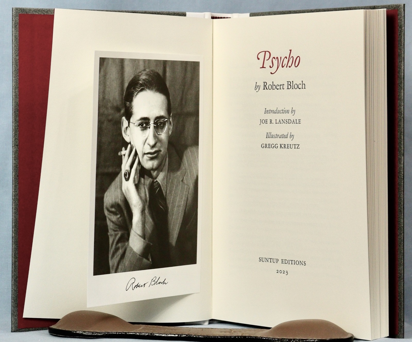 Robert Bloch PSYCHO Limited Suntup Artist Edition Signed by Artists Slipcase OOP