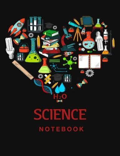SCIENCE NOTEBOOK: BLANK AND LINED PAGES, (8.5 X 11) INCHES Paperback