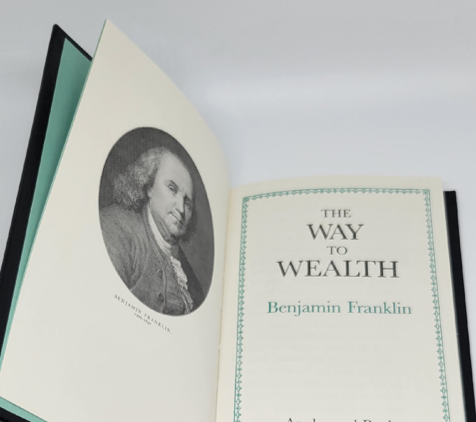 Books of American Wisdom Ser.: The Way to Wealth by Benjamin Franklin (1986,…