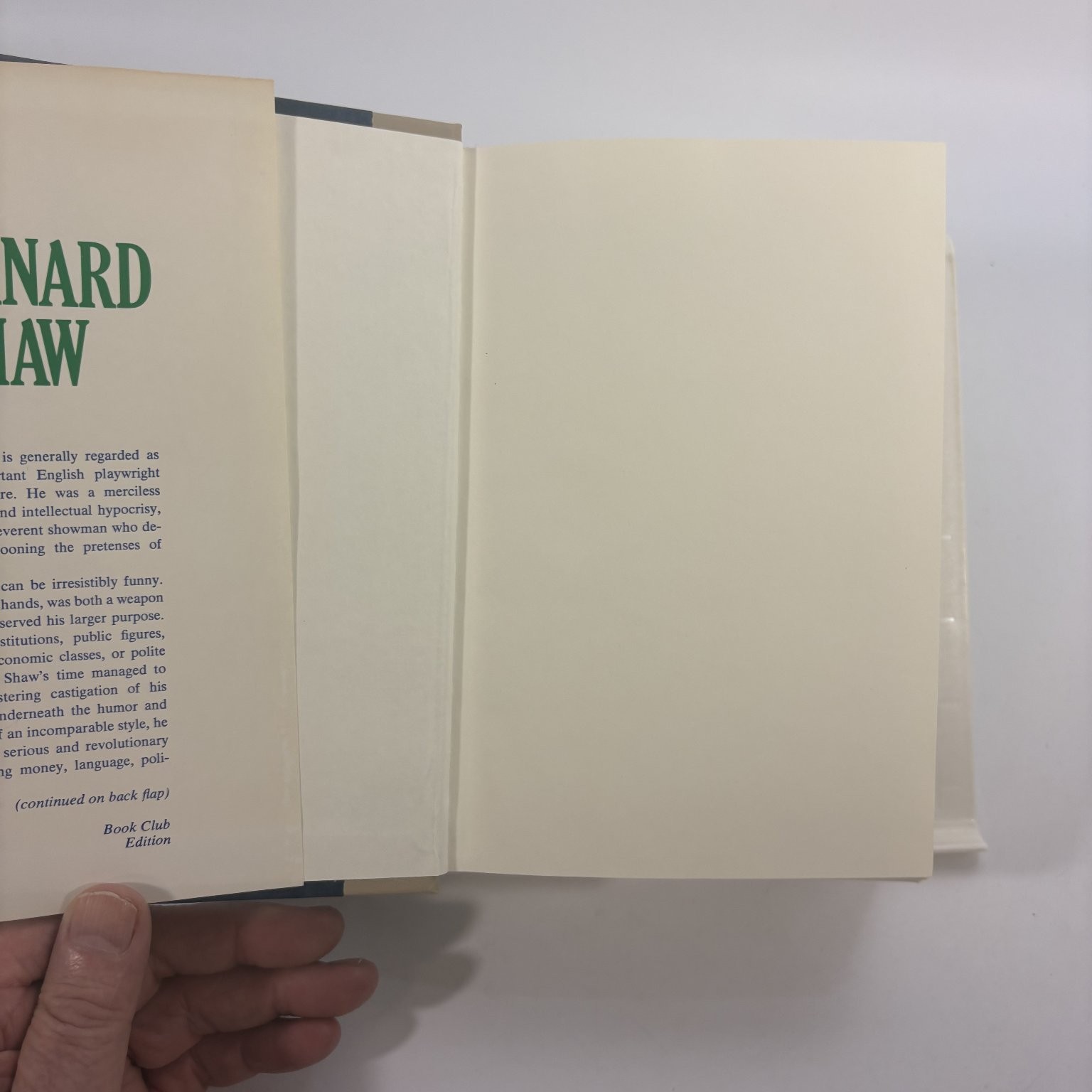 Selected Plays Bernard Shaw 1979 Play Drama Hardcover Book