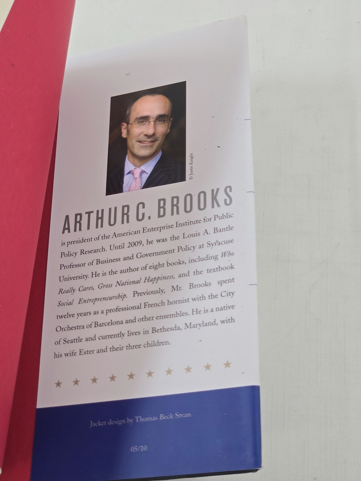 The Battle Arthur C. Brooks Signed Hardcover 2010 Politics Free Enterprise