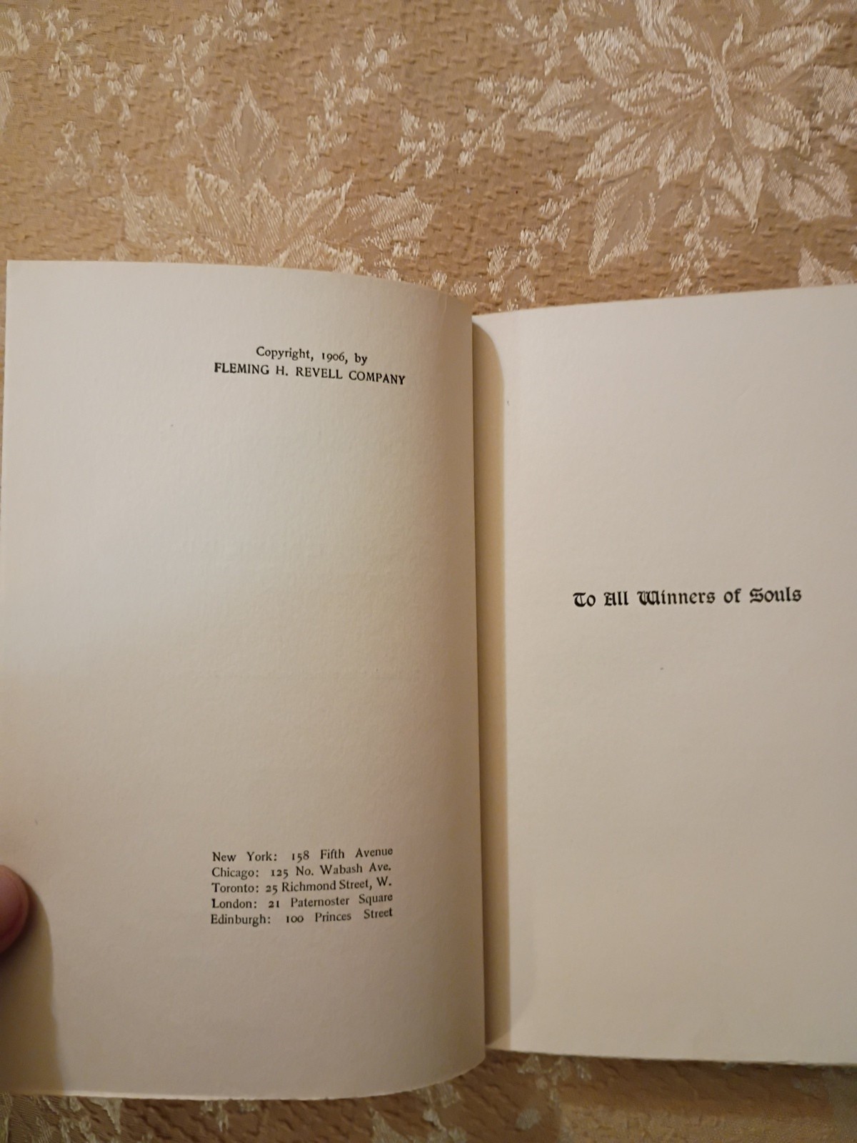 1906 Method in Soul-Winning Henry C Mabie Revell Religious Missions HC Book