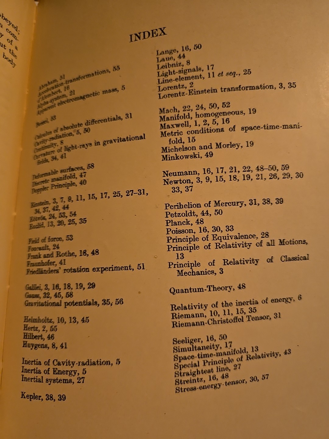 Einsteins Theory of Gravitation by Freundlich 1922 rare early General Relativity