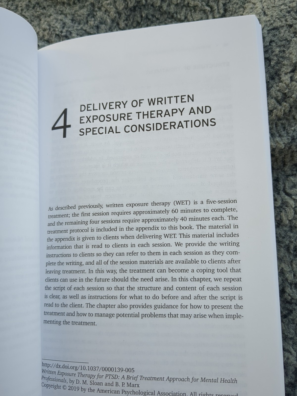 Written Exposure Therapy for PTSD: A …, Brian P. Marx